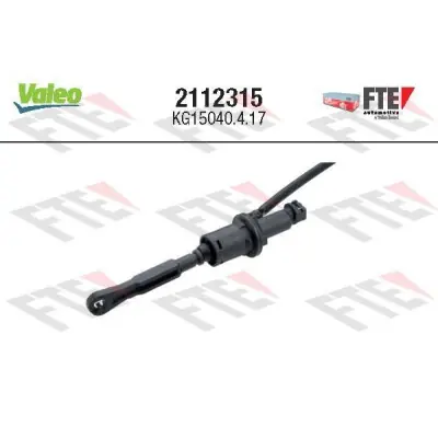 Cilindro maestro, embrague VALEO 2112315 Pago Seguro